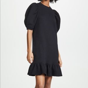 Ulla Johnson fleece landry dress. Black size M